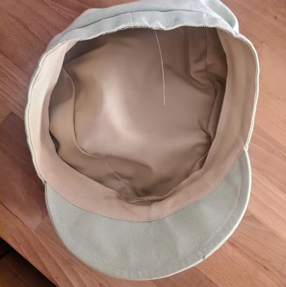 Nwpt Eugenia Kim BOW tie girly green pastel coquette bow paper boy cap linen Eugenia Kim | Accessories | Nwpt Eugenia Kim Bow Tie Girly  main image 3